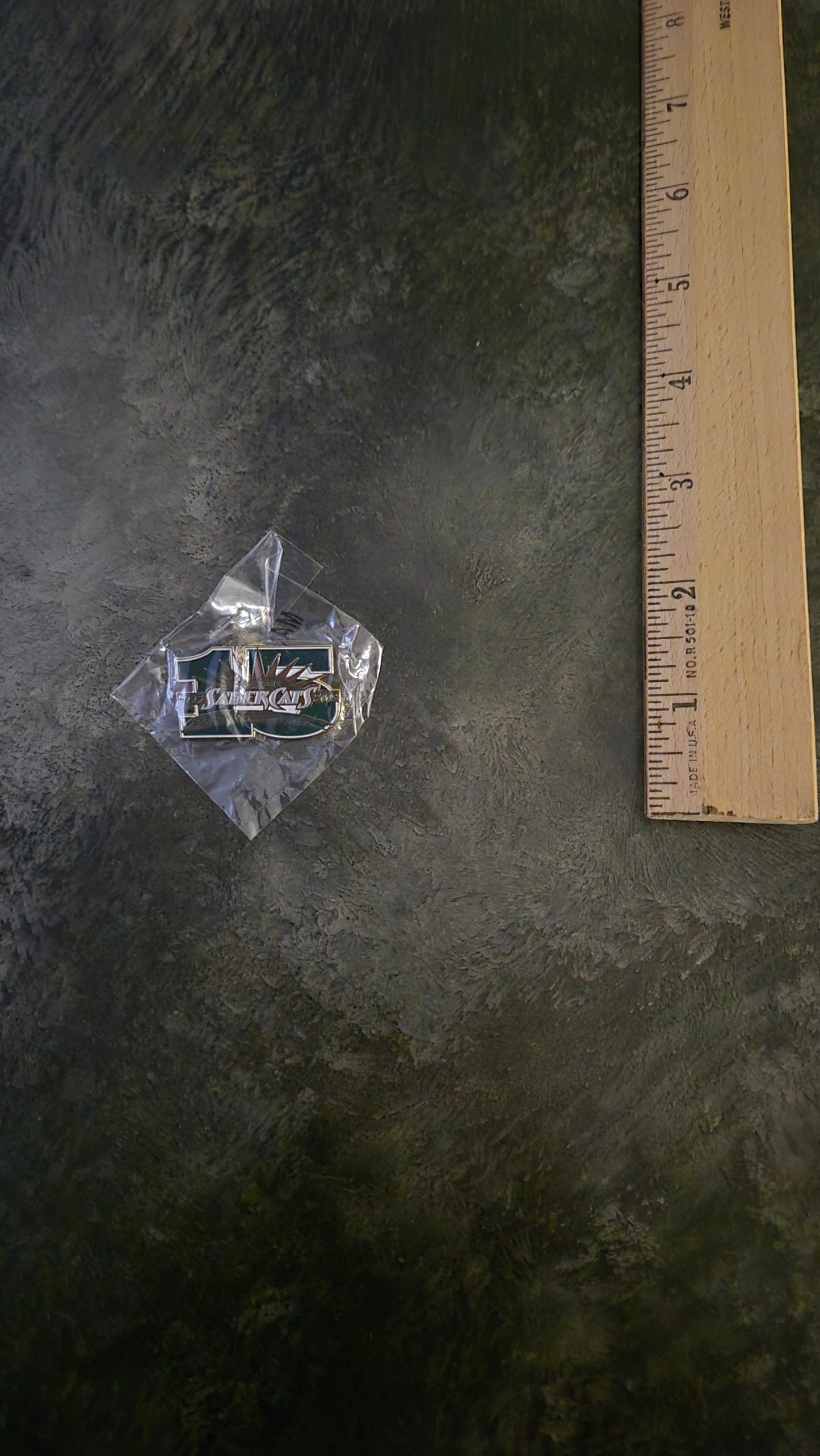 San Jose Sabercats pin - 15 Years